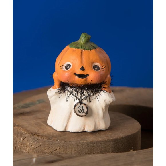 Michelle Allen - Halloween Oct 31 Pumpkin Head - Bethany Lowe Designs - Picture 1 of 3